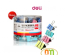 Kẹp sắt 15mm Deli màu (8556)