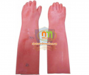 Găng cao su chống acid 3 ly đỏ Sài Gòn dài tới nách