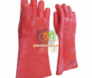 Găng cao su chống acid 3 ly đỏ Sài Gòn ngắn