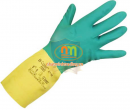 Găng cao su chống acid Malaysia 2 màu