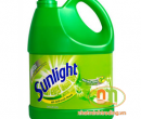 Nước rửa chén Sunlight can 4L trà xanh